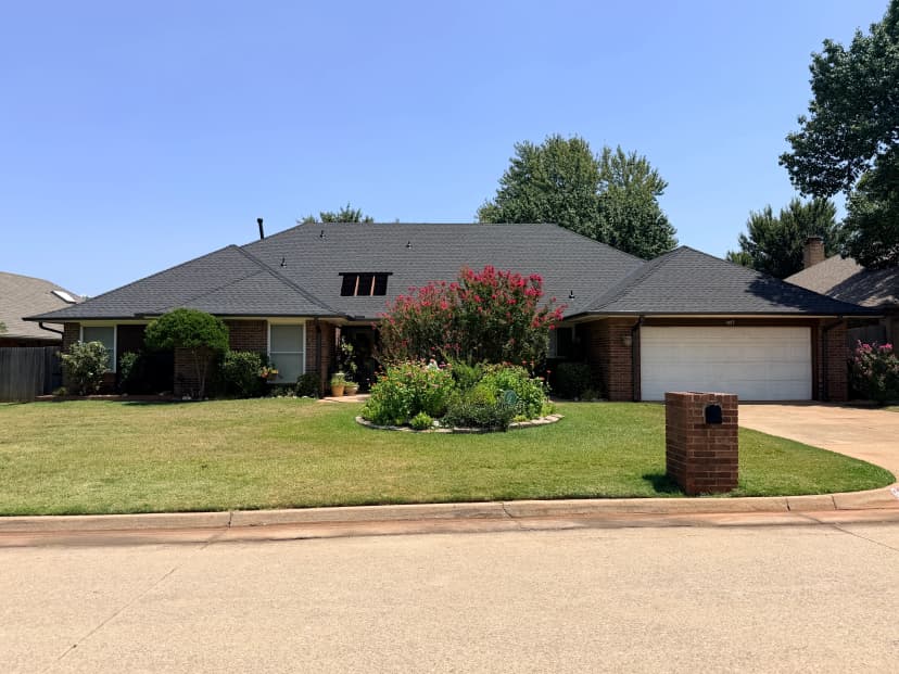 Spyglass Oklahoma City Roof Complete view front